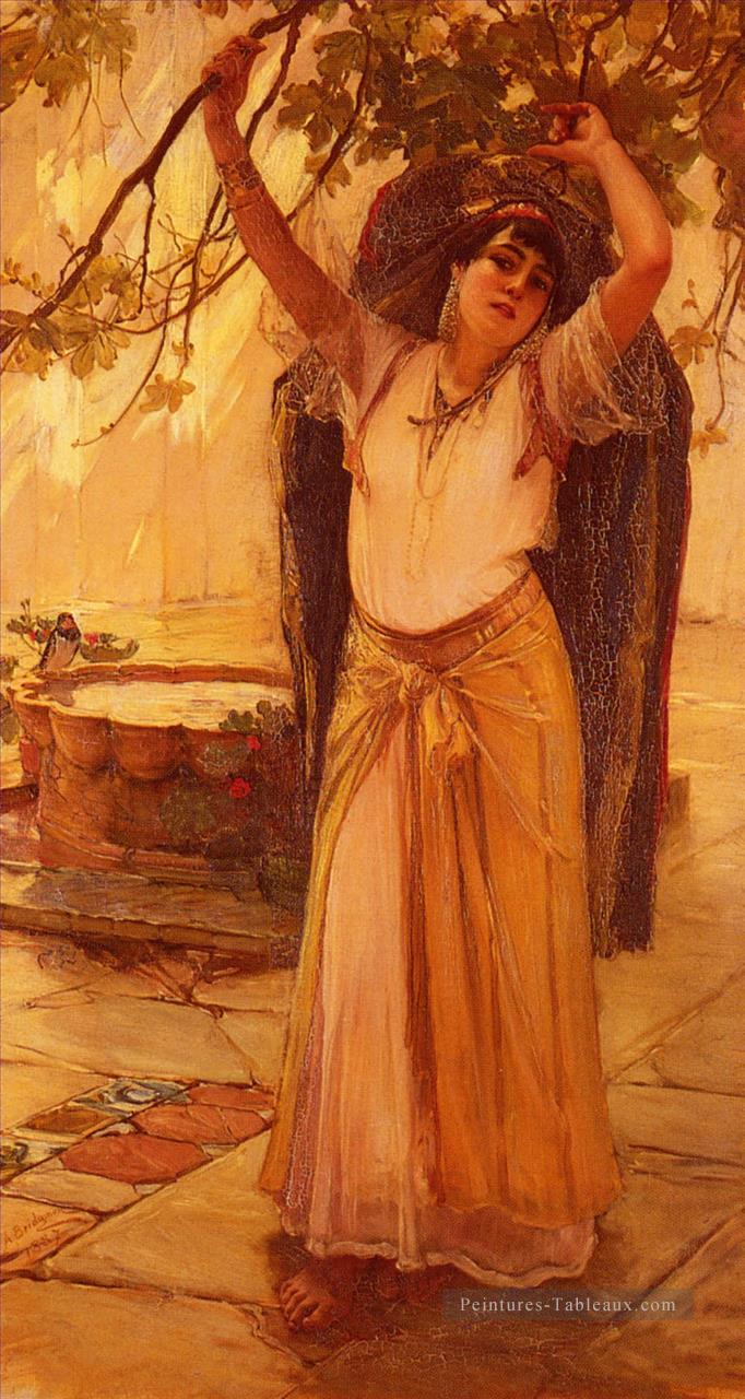 espagnol dame arabe Frederick Arthur Bridgman Peintures à l'huile